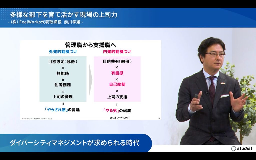 管理職から支援職へ