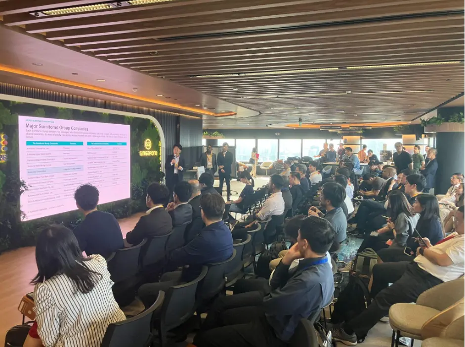 「JSIP Reverse Pitch」会員企業のうち希望企業が、東南アジアのスタートアップや投資家に向けて共創パートナーを募るピッチイベント